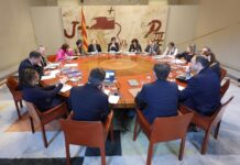 Reunión del Consell Executiu del Govern donde se aprueban medidas económicas por la guerra en Oriente Medio