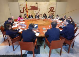 Reunión del Consell Executiu del Govern donde se aprueban medidas económicas por la guerra en Oriente Medio