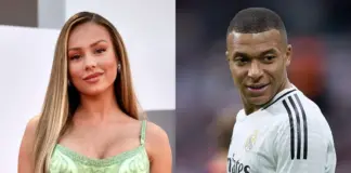 Ester Expósito y Kylian Mbappé