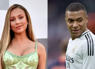 Ester Expósito y Kylian Mbappé