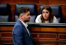Irene Montero y Gabriel Rufián