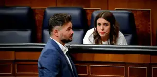 Irene Montero y Gabriel Rufián