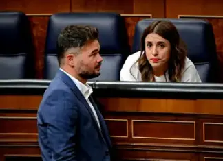 Irene Montero y Gabriel Rufián