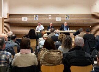 Presentación del libro 126 MESES en la sala de actos de la antigua prisión La Modelo de Barcelona