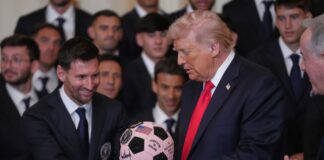Messi y Trump