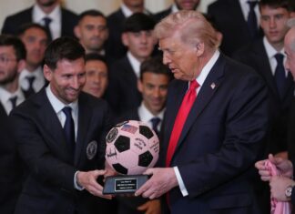 Messi y Trump