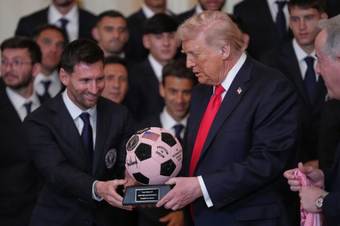 Messi y Trump