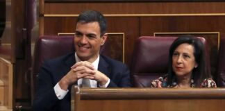 Pedro Sánchez y Margarita Robles