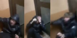 Captura del vídeo difundido en redes