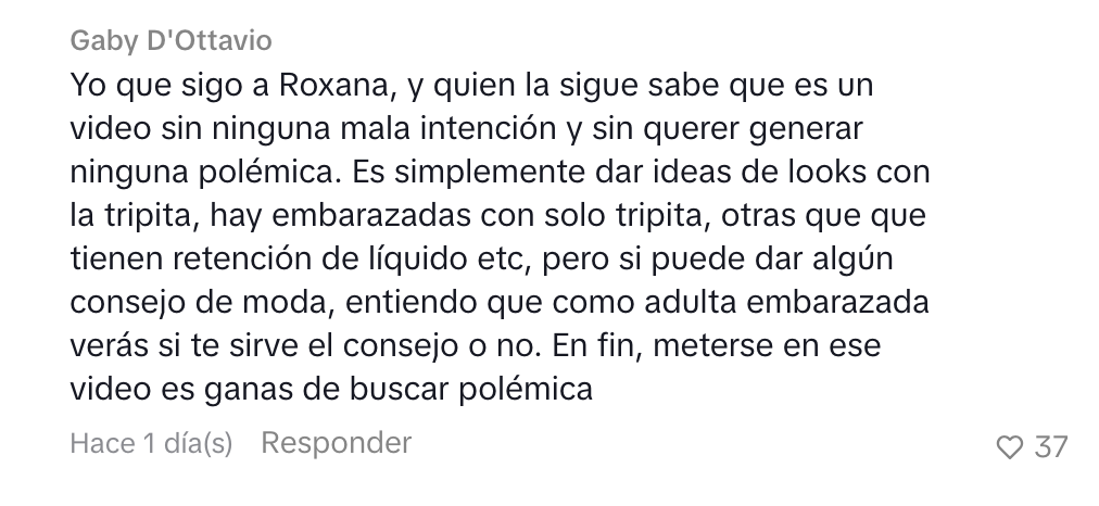 Roxana Zurdo genera polémica por usar barriga falsa para mostrar ropa premamá