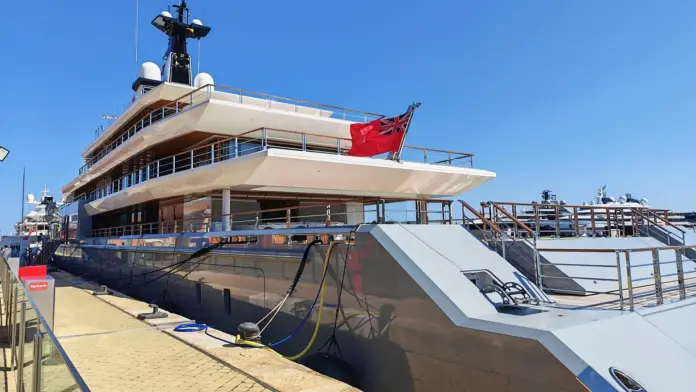 El megayate de Steven Spielberg