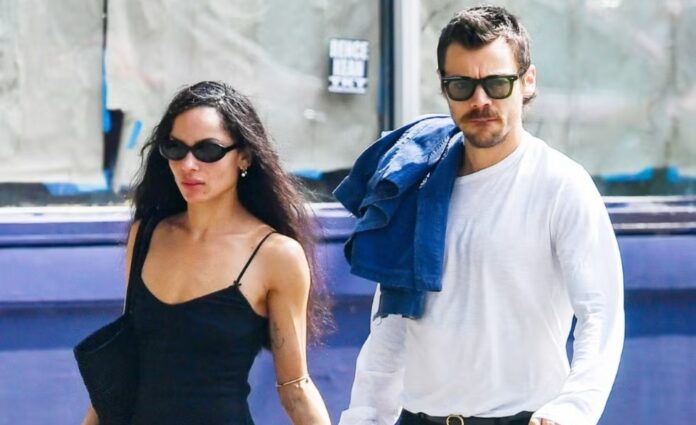 Harry Styles y Zoë Kravitz 