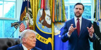 JD Vance y Donald Trump en la Casa Blanca en plena crisis por Irán