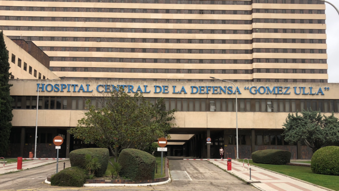 el Hospital Central de la Defensa Gómez Ulla de Madrid