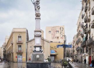 Plaza del Pedró, el Raval