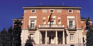 Fachada del Palacio de la Moncloa