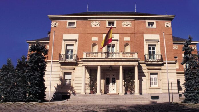 Fachada del Palacio de la Moncloa