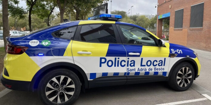 la Policía Local de Sant Adrià