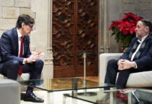 Salvador Illa y Oriol Junqueras