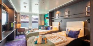 Camarote del crucero Hondius donde se ha detectado un brote de hantavirus en el Atlántico