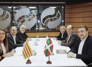 líderes del PNV y Junts en el Congreso