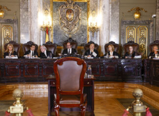 Sala de un tribunal