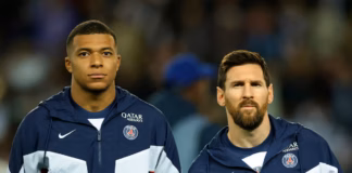 Messi y Mbappé