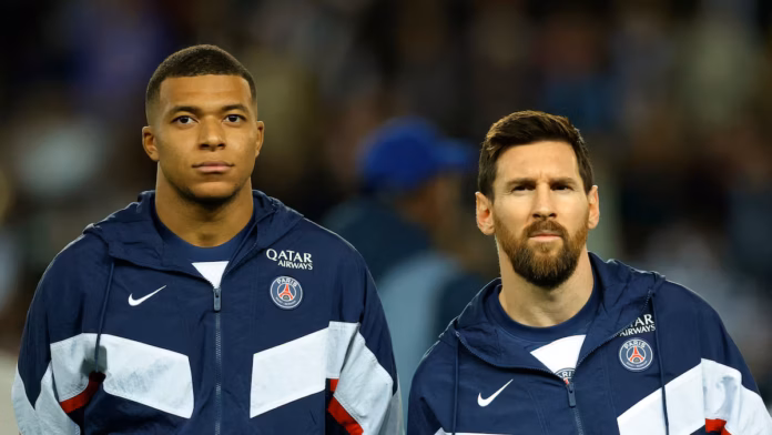 Messi y Mbappé