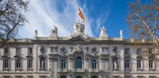 La fachada del Tribunal Supremo