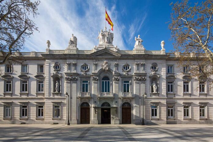 La fachada del Tribunal Supremo