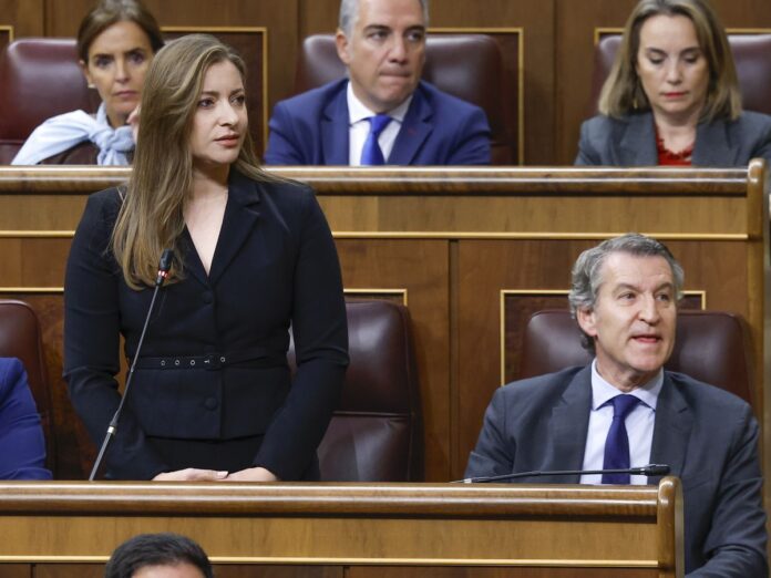 Ester Muñoz en el Congreso de los Diputados