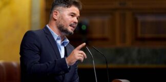 Gabriel Rufián en el Congreso