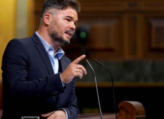 Gabriel Rufián en el Congreso