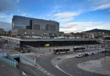 La estación de Barcelona Sants