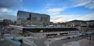 La estación de Barcelona Sants