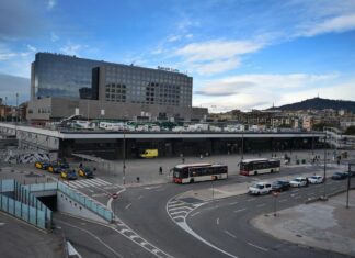 La estación de Barcelona Sants