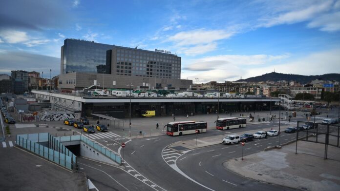 La estación de Barcelona Sants