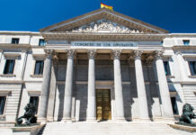 Congreso de los Diputados en Madrid