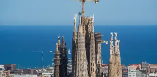 Torre de Jesucristo de la Sagrada Familia