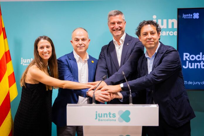 Elección candidato de Junts a la alcaldía de Barcelona, Jordi Martí Galbis.