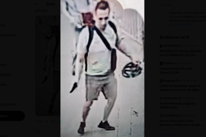 Presunto autor del asesinato a tiros cometido frente a la comisaría de la calle Balmes de Barcelona.