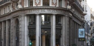 La sede corporativa de CaixaBank en Valencia