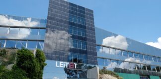 Fachada del edificio de Leitat en Terrassa