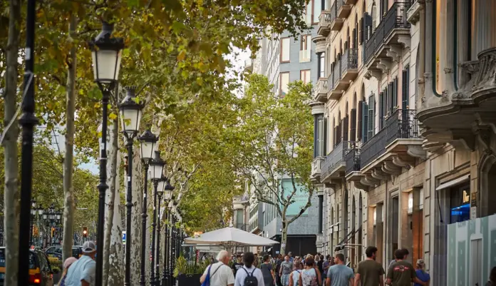 paseo de Gràcia de Barcelona
