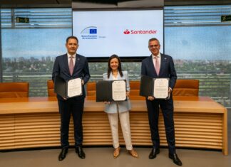 El GrupoBEI y Santander movilizarán 1.430 millones de euros para apoyar la competitividad, la transición verde y el papel de la mujer en pymes y midcaps españolas