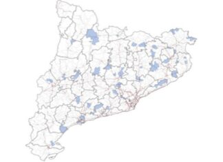Mapa de Cataluña con los 53 nuevos municipios declarados mercado residencial tensionado