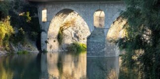 Río Ter a su paso por Manlleu