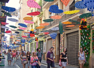 la Fiesta Mayor de Gràcia