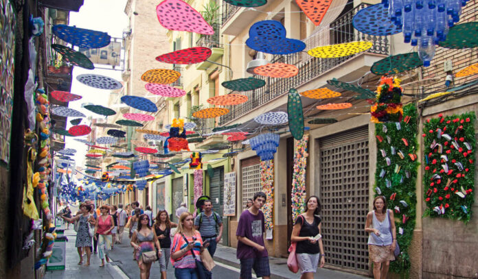 la Fiesta Mayor de Gràcia