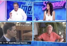 Polémica entre Margallo y Guardans a cuenta de Ceuta Un momento del programa con Ignasi Guardans y José Manuel García Margallo.